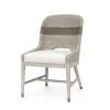 Palecek Fritz Rope Side Chair Fog White New Arrivals 1 Palecek Fritz Rope Side Chair Fog White New Arrivals