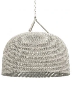 Palecek Green Oaks Pendant White Sand Oversized New Arrivals