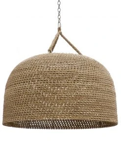 Palecek New Arrivals Green Oaks Pendant Natural Oversized