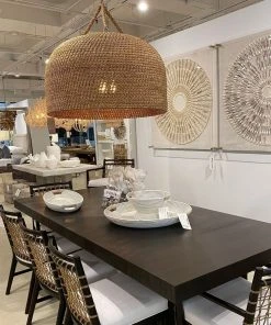 Palecek New Arrivals Green Oaks Pendant Natural Oversized