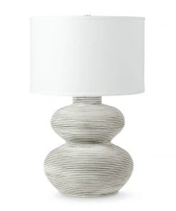 Palecek Hewitt Table Lamp Tall Whitewash New Arrivals