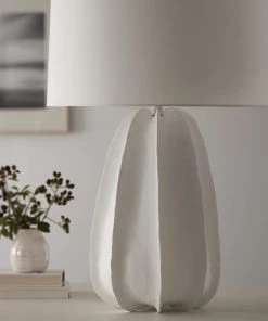 Palecek New Arrivals Keiko Table Lamp White
