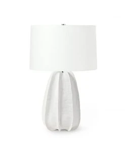 Palecek New Arrivals Keiko Table Lamp White
