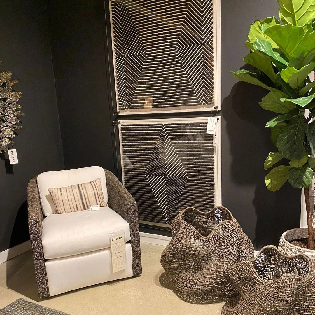 Palecek Kuba Acrylic Wall Decor New Arrivals 4 Palecek Kuba Acrylic Wall Decor New Arrivals