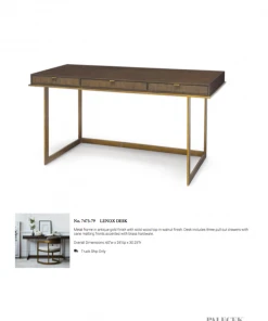 Palecek New Arrivals Lenox Desk 14 Palecek New Arrivals Lenox Desk