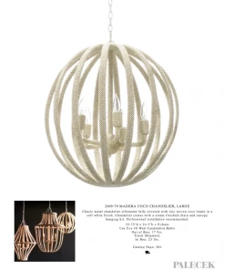 Palecek Madera Coco Chandelier New Arrivals 10 Palecek Madera Coco Chandelier New Arrivals