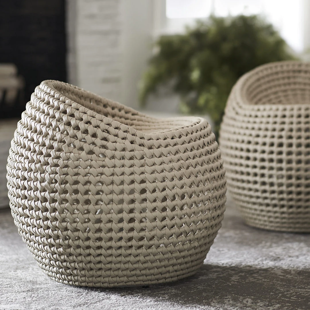 Palecek Manhattan Ivory Swivel Chair New Arrivals Palecek Manhattan Ivory Swivel Chair New Arrivals