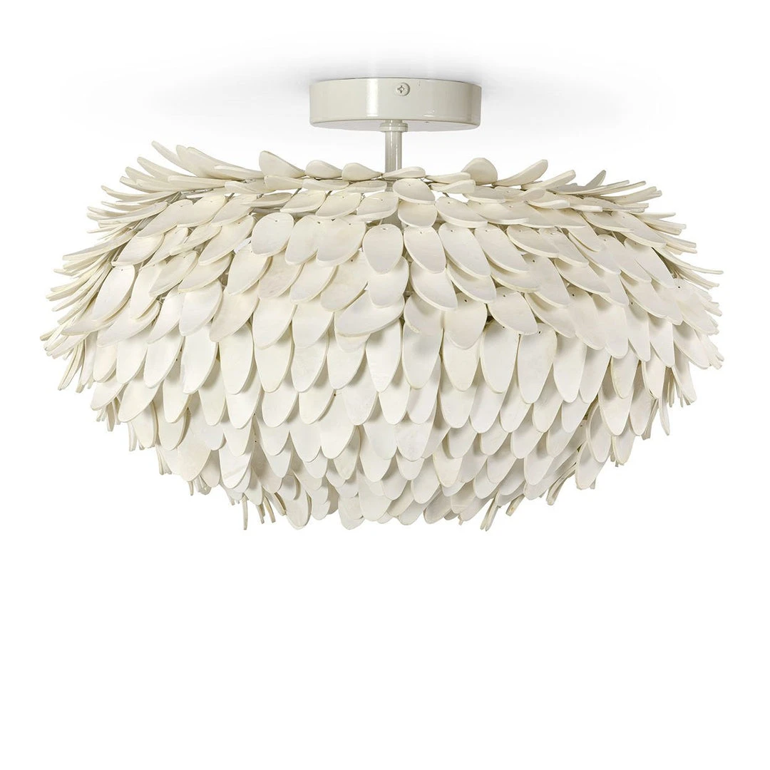 Palecek Mariposa Semi Flush Mount 3 Palecek Mariposa Semi Flush Mount
