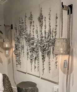 Palecek New Arrivals Rainfall Rattan Wall Decor Set Of 3 13 Palecek New Arrivals Rainfall Rattan Wall Decor Set Of 3