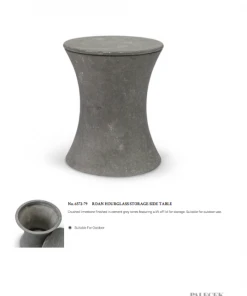 Palecek New Arrivals Roan Hourglass Side Table 8 Palecek New Arrivals Roan Hourglass Side Table