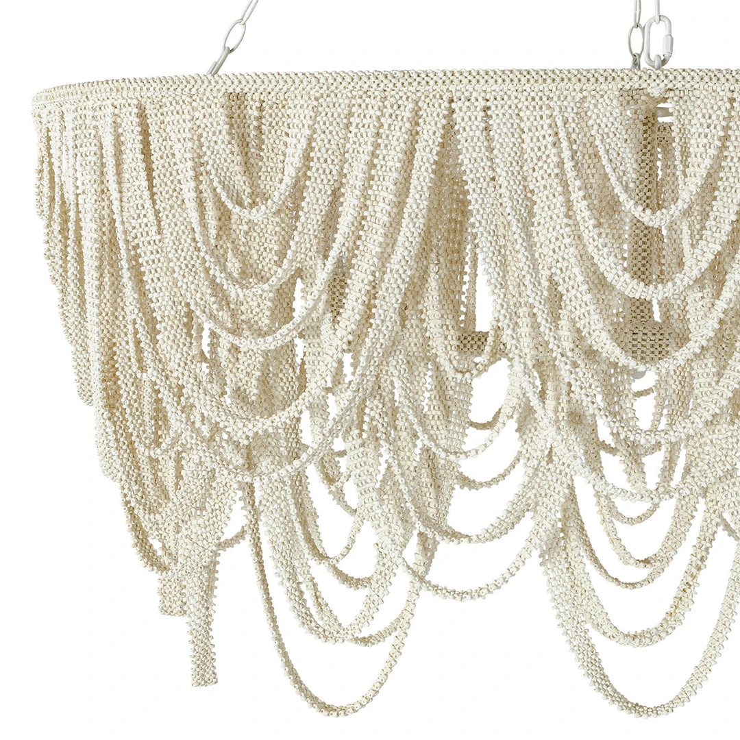 Palecek Selita Oval Chandelier 7 Palecek Selita Oval Chandelier