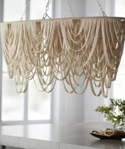 Palecek Selita Oval Chandelier 11 Palecek Selita Oval Chandelier