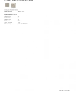 Palecek Shoreline Acrylic Wall Decor 11 Palecek Shoreline Acrylic Wall Decor