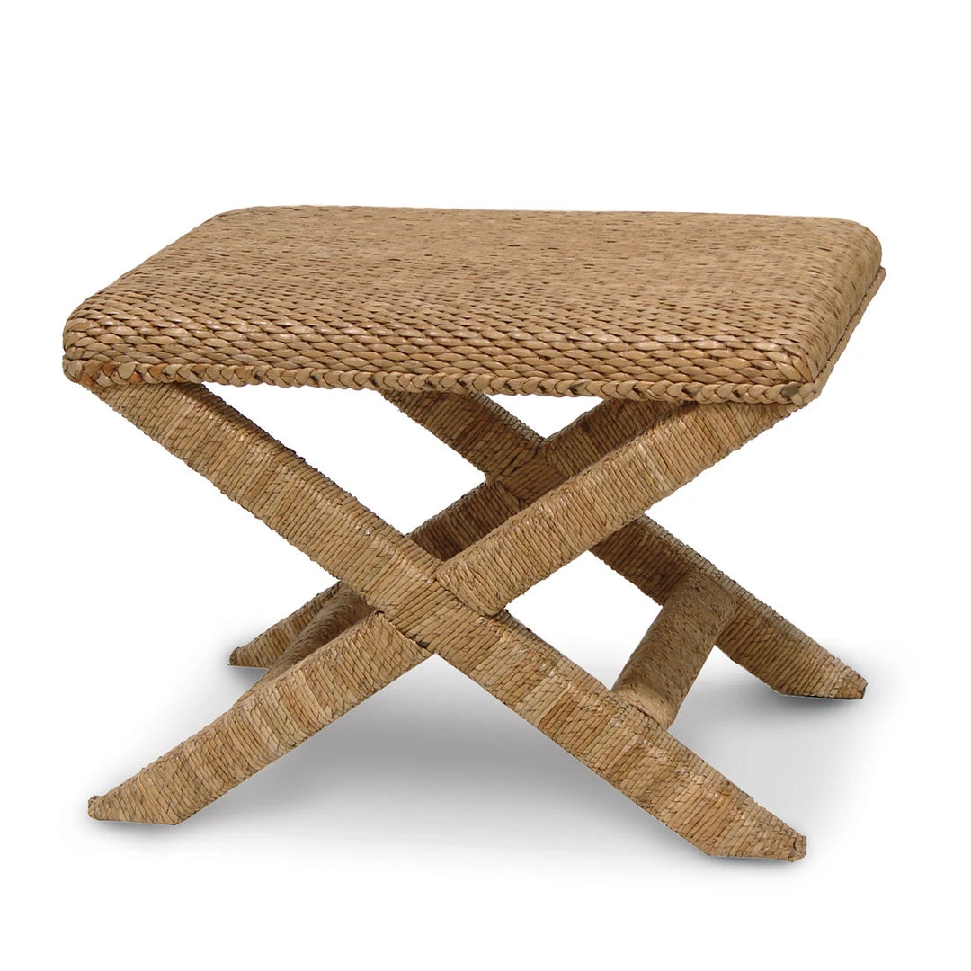 Palecek Soleil Cross Stool New Arrivals 3 Palecek Soleil Cross Stool New Arrivals