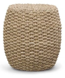 Palecek Spa Round Drum Stool