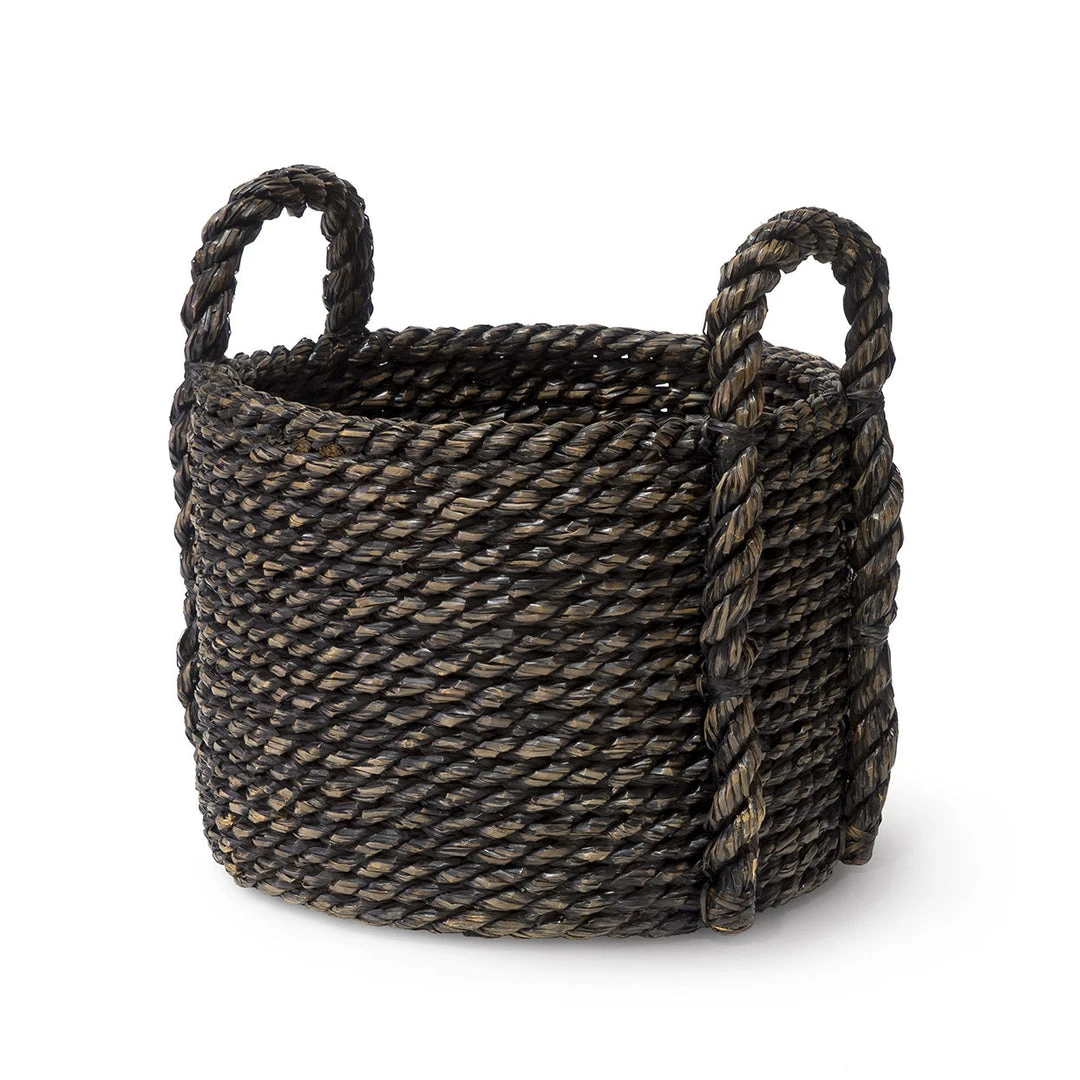 Palecek New Arrivals Tatum Chunky Basket Oversized 3 Palecek New Arrivals Tatum Chunky Basket Oversized