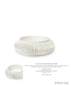 Palecek New Arrivals Antilles Porcelain Bowl 15 Palecek New Arrivals Antilles Porcelain Bowl