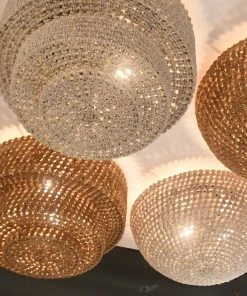 Palecek Veranda Flushmount Whitewash Pewter New Arrivals