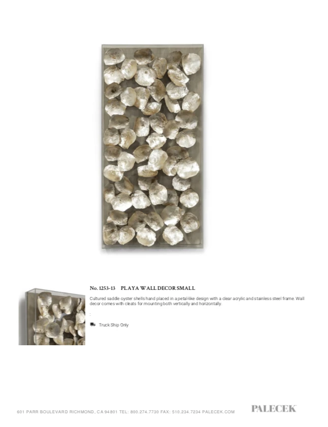 Palecek Playa Wall Decor Small New Arrivals 7 Palecek Playa Wall Decor Small New Arrivals