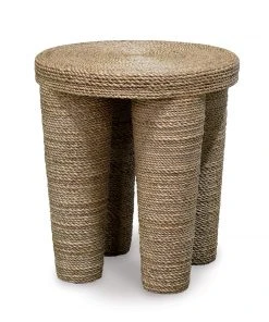 Palecek New Arrivals Wrapped Rope Footed Stool