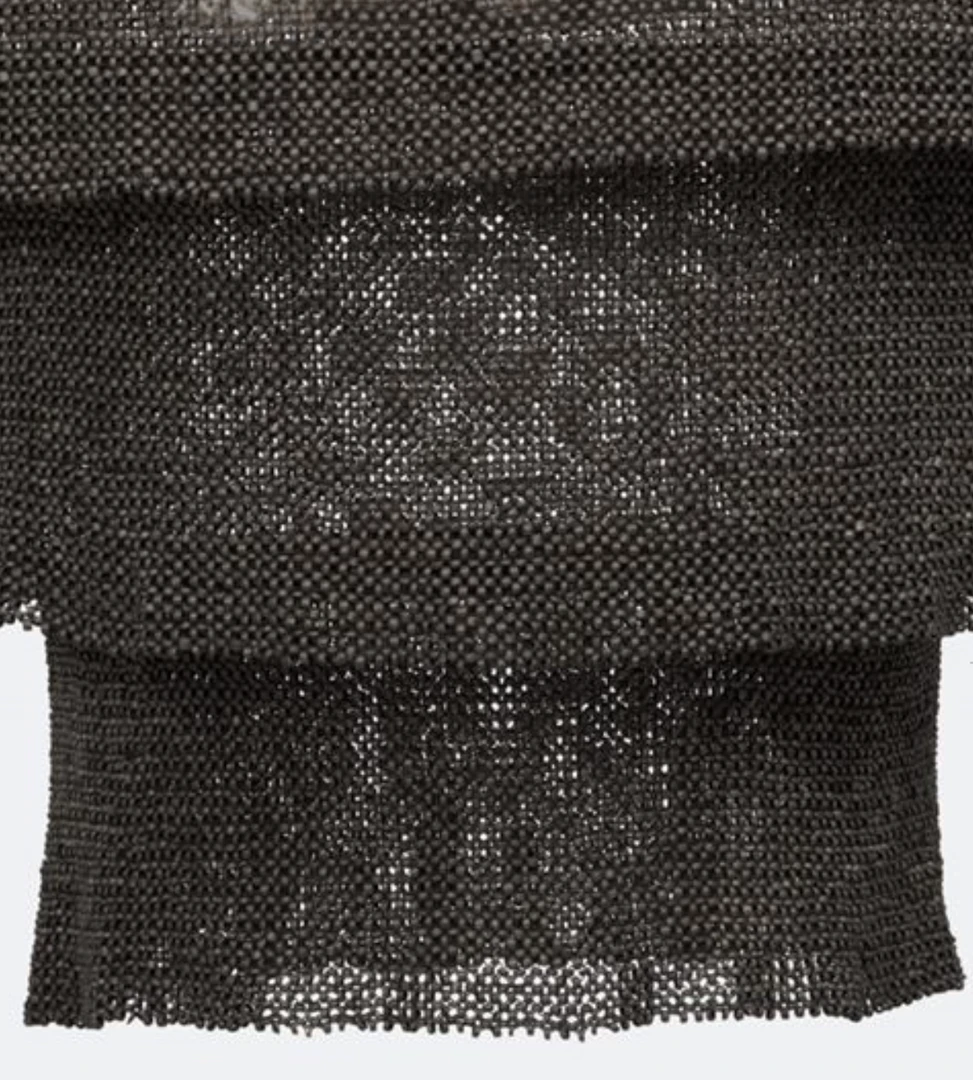 Made Goods Patricia Chandelier Black Coco Beads And Silver New Arrivals 7 Made Goods Patricia Chandelier Black Coco Beads And Silver New Arrivals