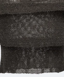 Made Goods New Arrivals Patricia Oval Chandelier Black Coco Beads And Silver