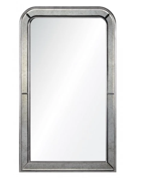 Mirror Home New Arrivals Phillipe Burnished Silver Leaf Mirror 3 Mirror Home New Arrivals Phillipe Burnished Silver Leaf Mirror