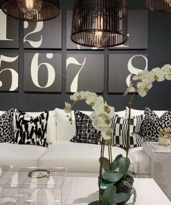 Clayton Gray Home Piano Pillow Black