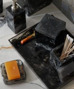 Pigeon And Poodle Abiko Tray Set Obsidian Resin New Arrivals 9 Pigeon And Poodle Abiko Tray Set Obsidian Resin New Arrivals