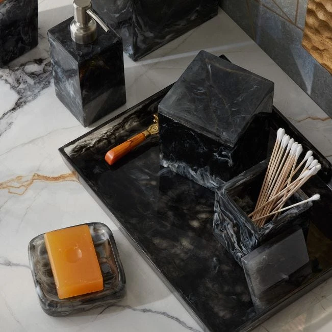 Pigeon And Poodle Abiko Tray Set Obsidian Resin New Arrivals 6 Pigeon And Poodle Abiko Tray Set Obsidian Resin New Arrivals