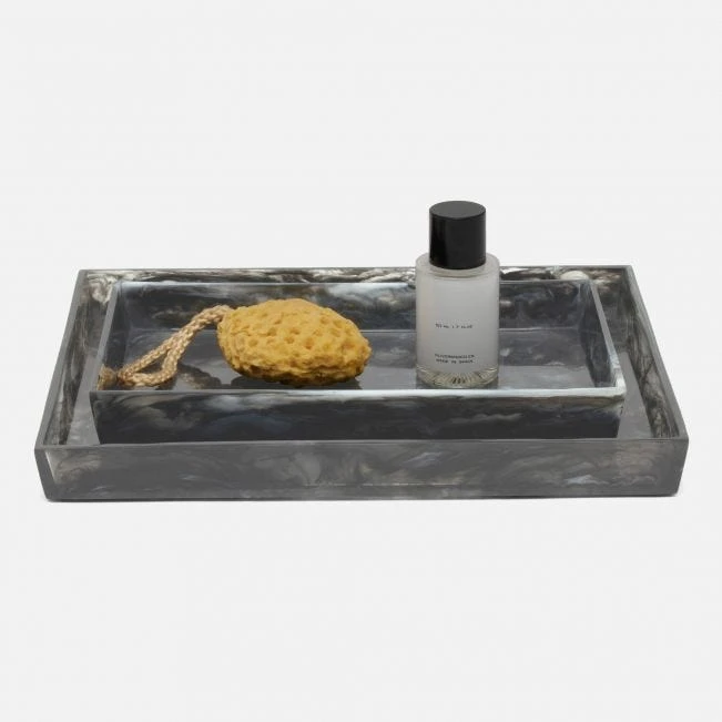 Pigeon And Poodle Abiko Tray Set Obsidian Resin New Arrivals 4 Pigeon And Poodle Abiko Tray Set Obsidian Resin New Arrivals