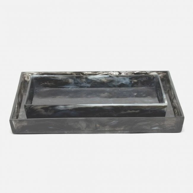 Pigeon And Poodle Abiko Tray Set Obsidian Resin New Arrivals 3 Pigeon And Poodle Abiko Tray Set Obsidian Resin New Arrivals