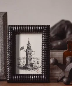 Pigeon And Poodle Metz Frame Black Resin New Arrivals