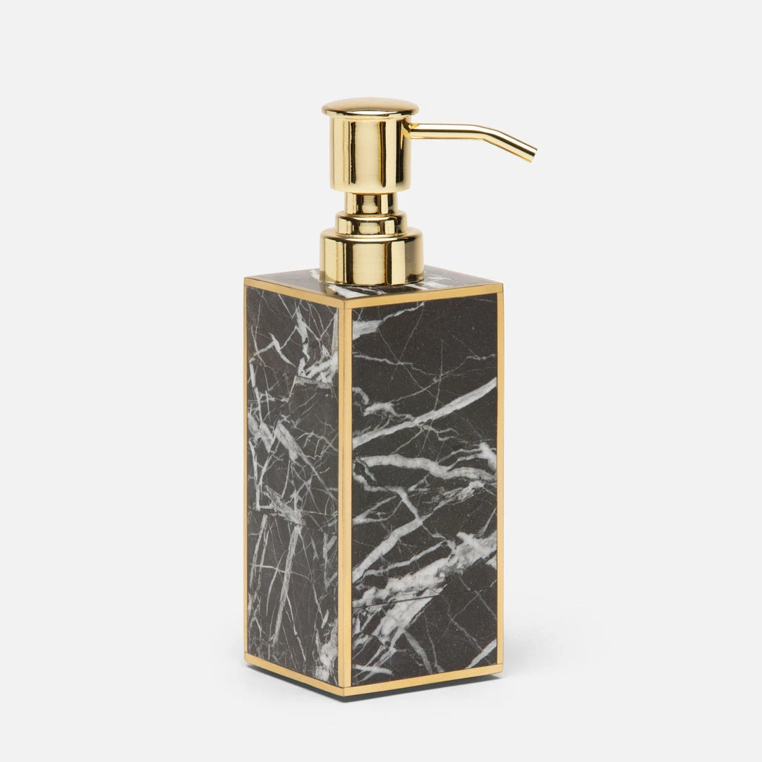 Pigeon And Poodle Rhodes Soap Pump Nero Marble And Brass Metal New Arrivals 7 Pigeon And Poodle Rhodes Soap Pump Nero Marble And Brass Metal New Arrivals