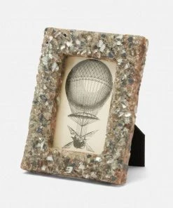 Pigeon And Poodle New Arrivals Rowena Frame Gray Mixed Glass And Resin