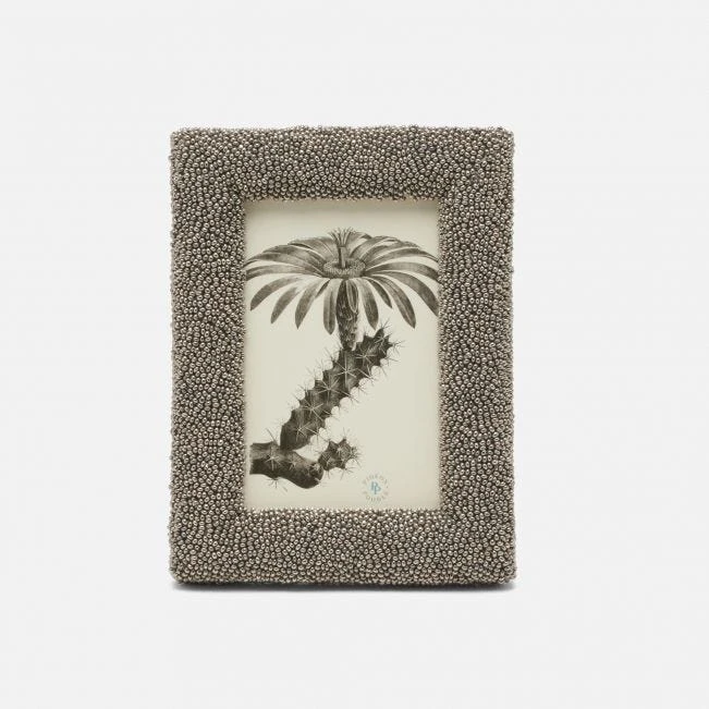 Pigeon And Poodle Tilbury Frame Gray Glass Beads 7 Pigeon And Poodle Tilbury Frame Gray Glass Beads