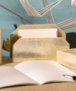 Pigeon And Poodle Viana Accessory Set Gold Foil Leather New Arrivals