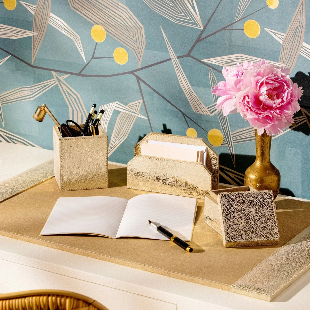 Pigeon And Poodle Viana Accessory Set Gold Foil Leather New Arrivals 5 Pigeon And Poodle Viana Accessory Set Gold Foil Leather New Arrivals