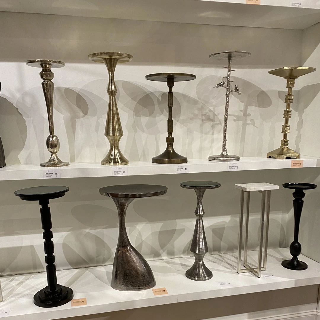 Currey And Company New Arrivals Pilare Gold Drinks Table 4 Currey And Company New Arrivals Pilare Gold Drinks Table