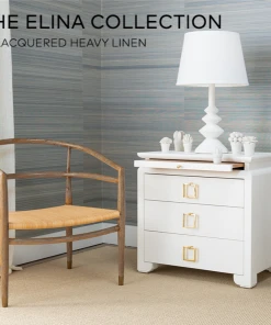 Bungalow 5 Elina 3 Drawer Side Table White 15 Bungalow 5 Elina 3 Drawer Side Table White