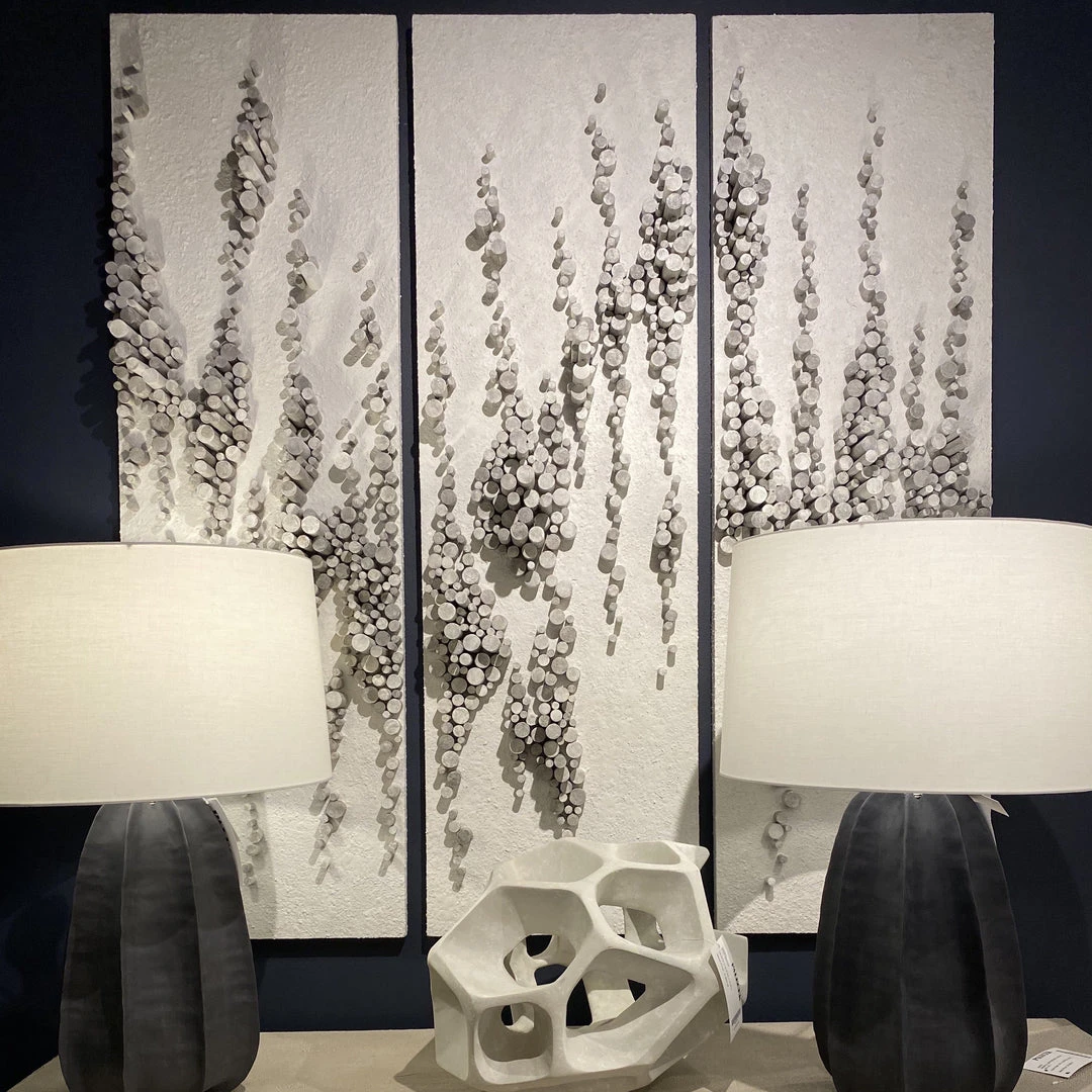 Palecek New Arrivals Rainfall Rattan Wall Decor Set Of 3 4 Palecek New Arrivals Rainfall Rattan Wall Decor Set Of 3