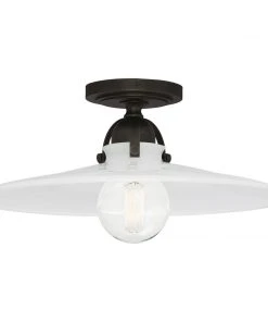 Robert Abbey Rico Espinet Arial Flushmount Bronze New Arrivals