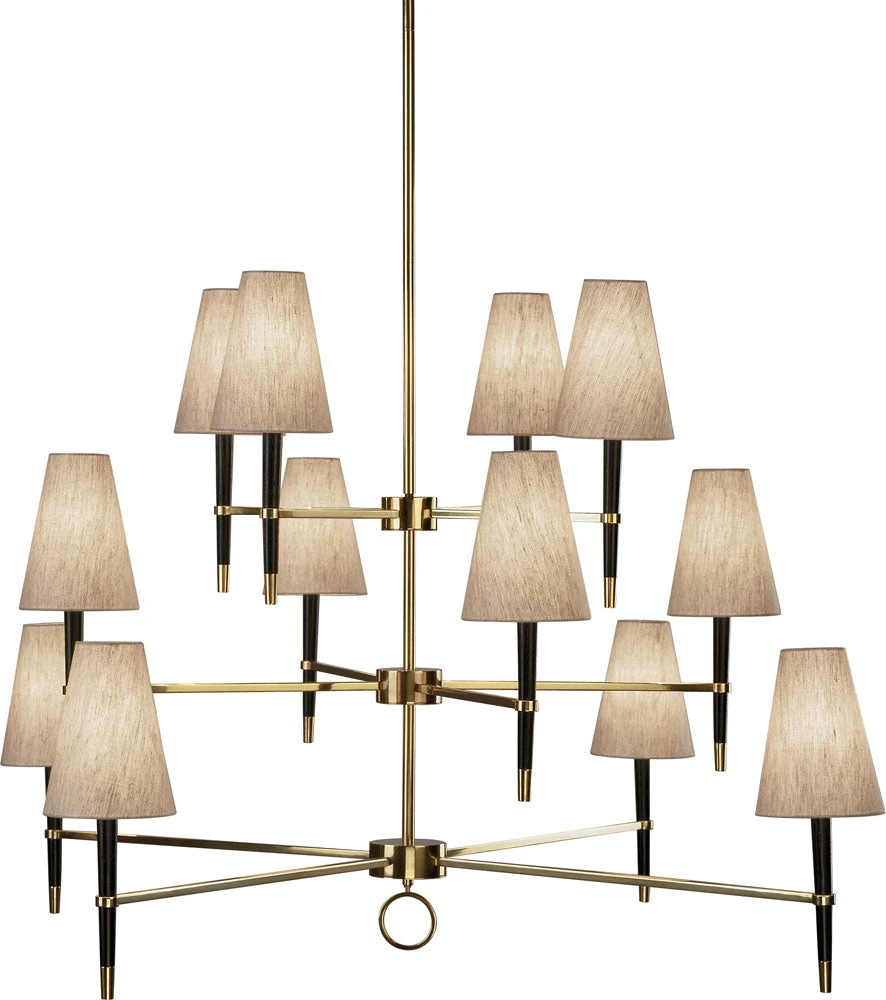 Jonathan Adler Ventana Three Tier Chandelier Brass And Ebony New Arrivals 3 Jonathan Adler Ventana Three Tier Chandelier Brass And Ebony New Arrivals