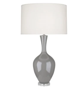 Robert Abbey Audrey Table Lamp Smoky Taupe New Arrivals