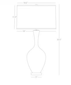 Robert Abbey Audrey Table Lamp Smoky Taupe New Arrivals