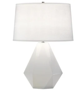 Robert Abbey New Arrivals Delta Table Lamp Lily White