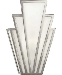 Robert Abbey New Arrivals Empire Wall Sconce In Antique Silver