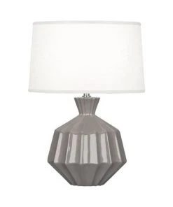 Robert Abbey Orion Table Lamp Smoky Taupe