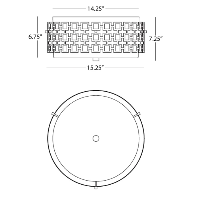 Jonathan Adler Parker Flush Mount Nickel New Arrivals 4 Jonathan Adler Parker Flush Mount Nickel New Arrivals