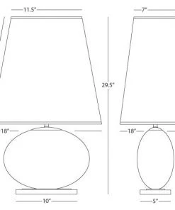 Robert Abbey Raquel Table Lamp With Tall Shade New Arrivals 7 Robert Abbey Raquel Table Lamp With Tall Shade New Arrivals